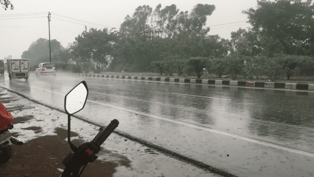 Shelter from rain