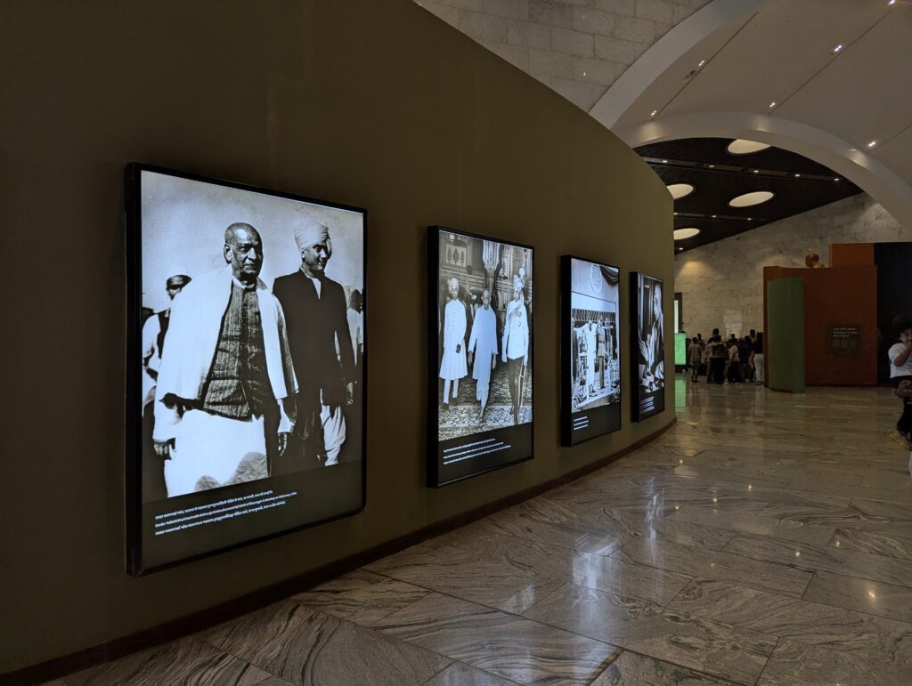 Theatre area inside Statue of Unity