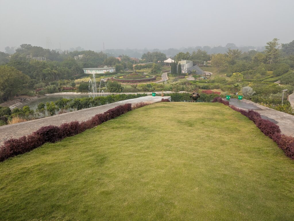 A bird's eye view of Arogya Van