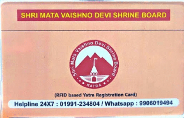 FAQs - RFID Card Mata Vaishno Devi shrine