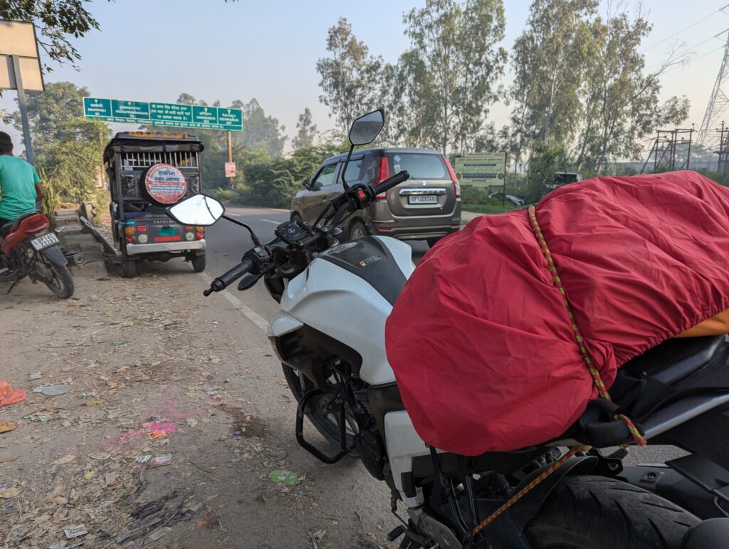Entry to Upper Ganga Canal Road