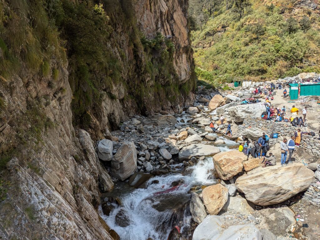 Yamuna River at the source