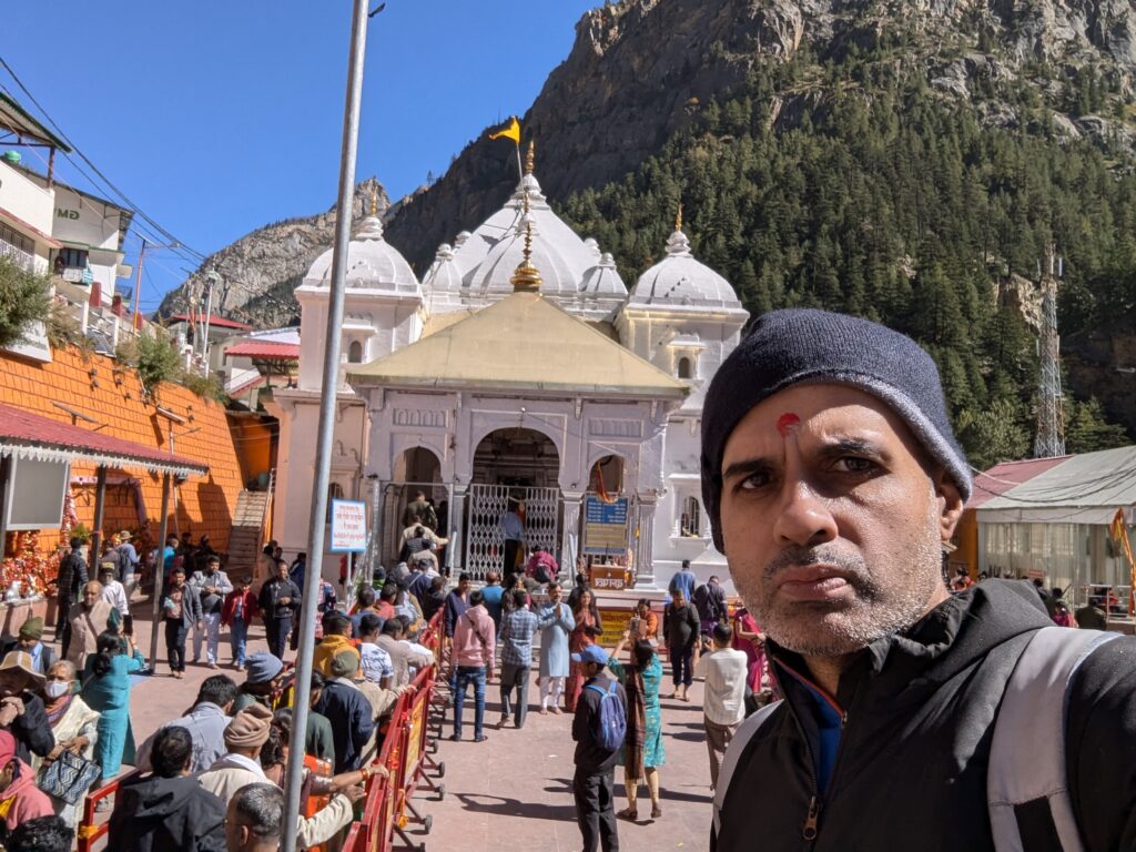 At Gangotri Temple