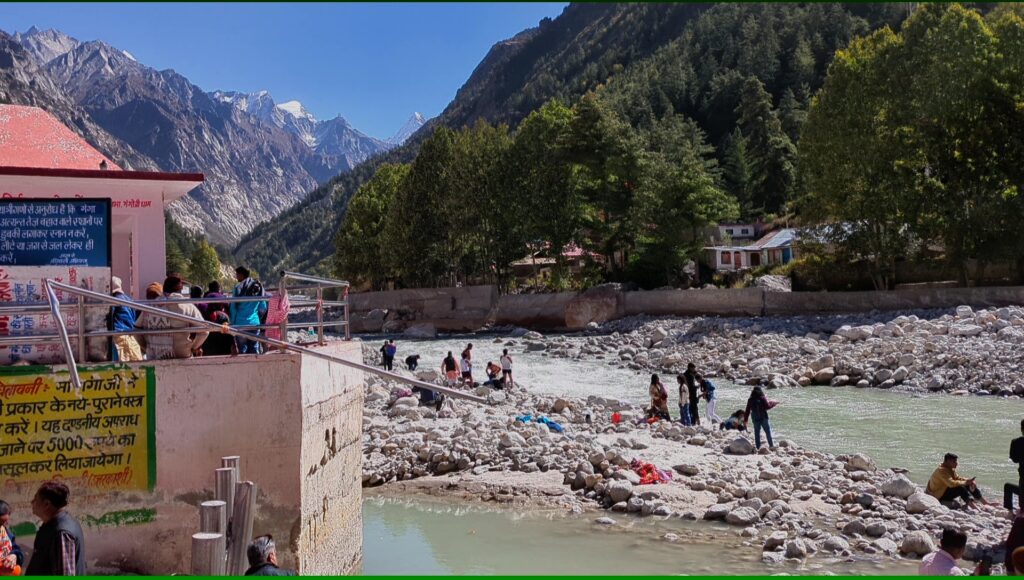Bhagirathi River near Gangotri Temple